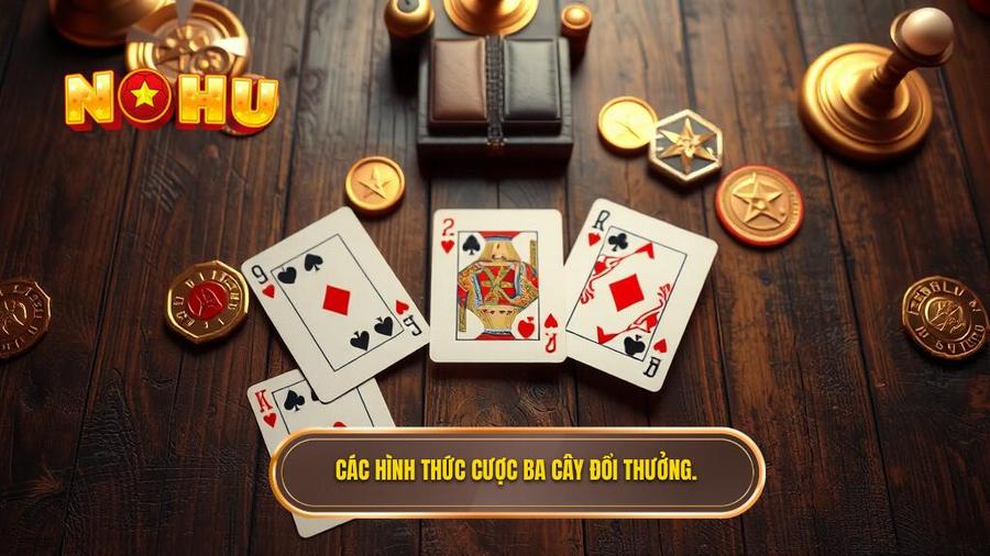 3. Các hình thức cược ba cây đổi thưởng.