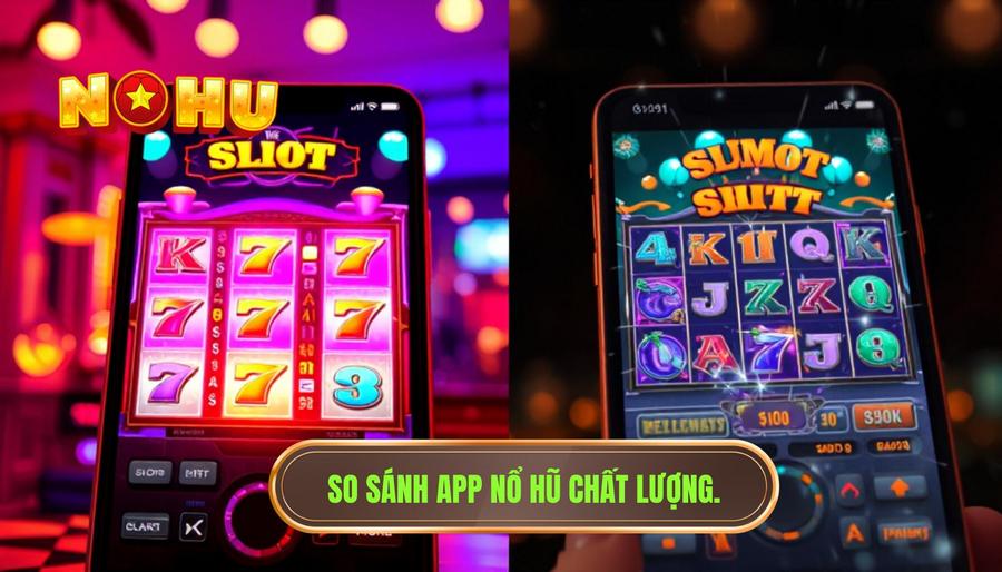 Bảng so sánh các đặc điểm của App nổ hũ chất lượng so với App kém chất lượng