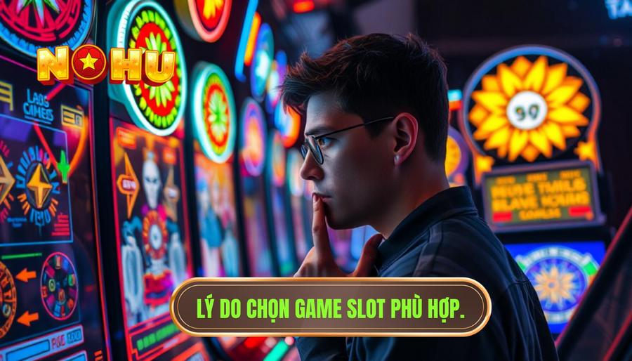 Cách chọn game slot phù hợp: Bí quyết chinh phục mọi vòng quay tại NỔ HŨ 1 1. Lý do chọn game slot phù hợp.
