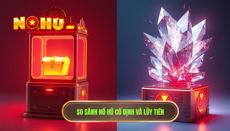 Nổ hũ cố định và nổ hũ lũy tiến khác nhau ra sao? Phân tích chi tiết từ chuyên gia 2 2. So sánh nổ hũ cố định và lũy tiến
